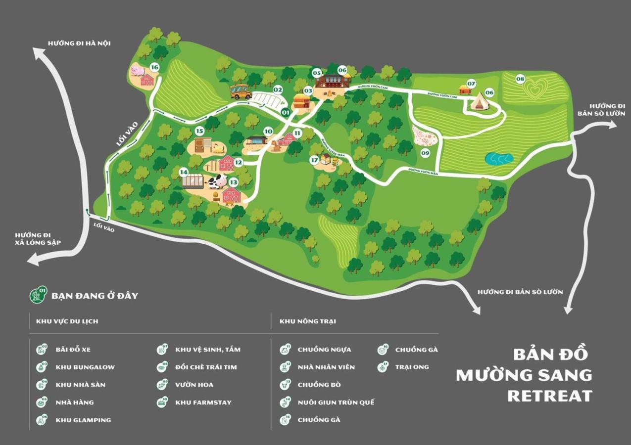 Muong Sang Farmstay Moc Chau Zewnętrze zdjęcie